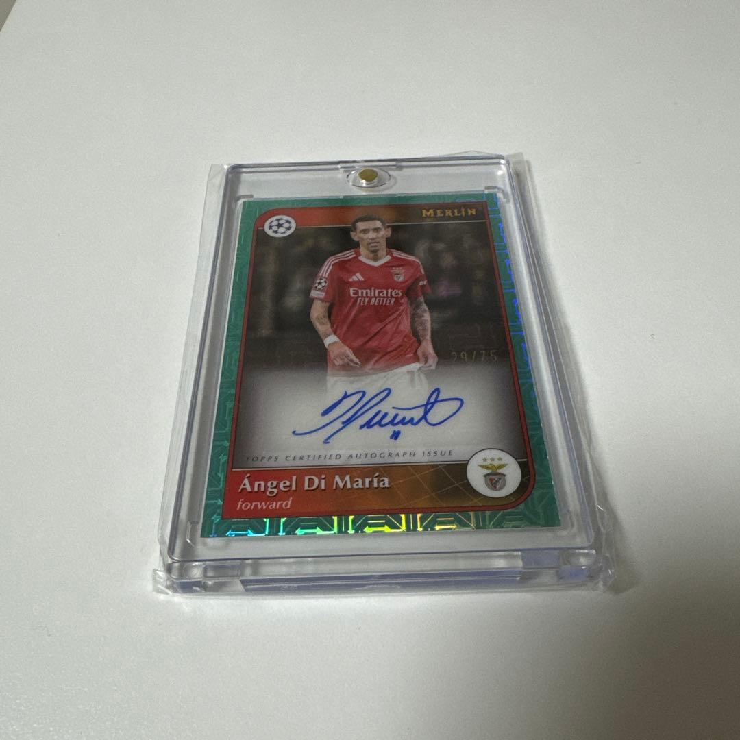 Ángel Di María Signed Card — Japanese