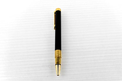 Used Waterman A270 Perspective Twist ballpoint pen with blue ink and slight wear on body