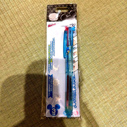 PILOT HI-TEC-C COLETO ballpoint pen with Donald Duck design and three customizable ink colors