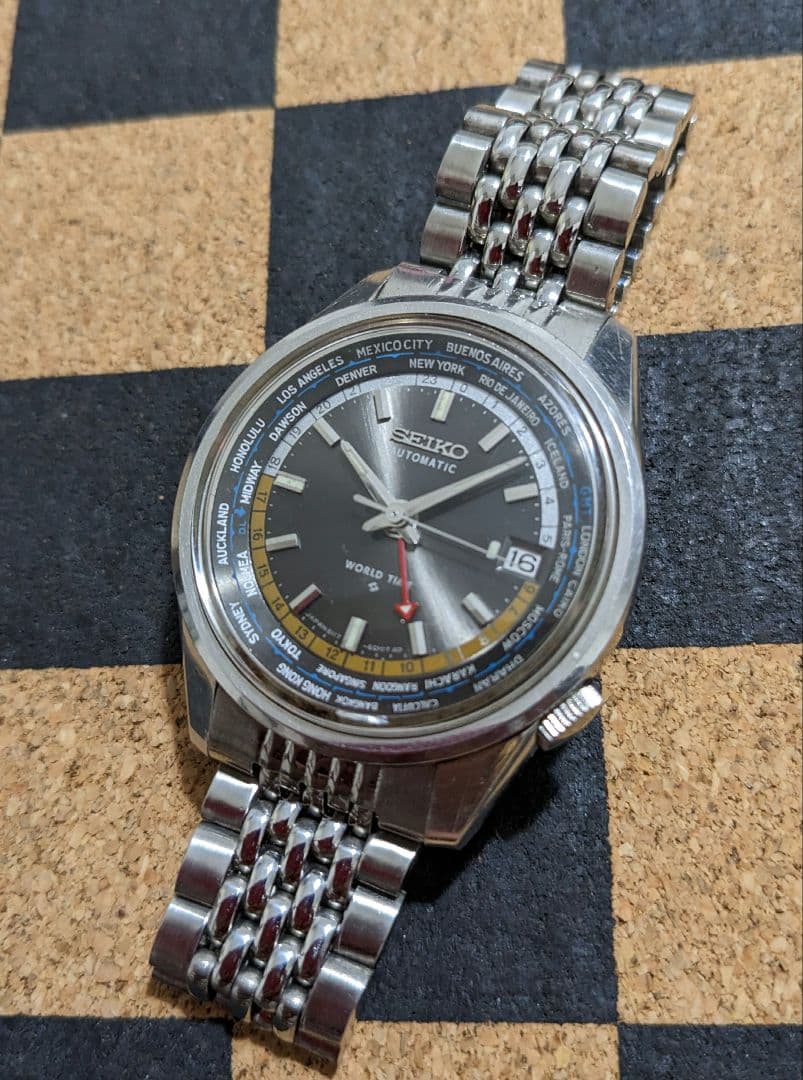 SEIKO 6117-6010 Automatic Men's Watch — Japanese