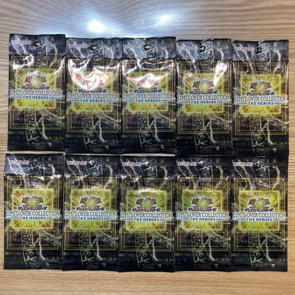 Yu-Gi-Oh Limit Over Collection The Heroes 10 Pack Pack — Japanese