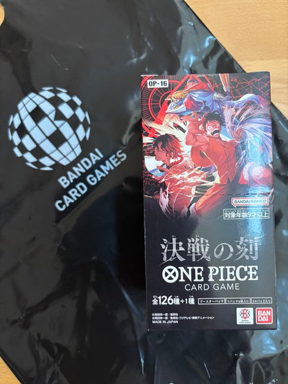 One Piece One Piece Card Game: Decisive Moment Unopened Box Box — Japanese