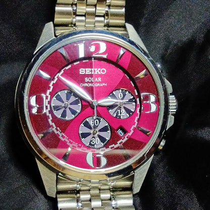 SEIKO Lupin III Mine Fujiko Model Limited 800 Solar Men's Watch — Japanese