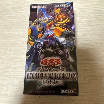 Yu-Gi-Oh Yu-Gi-Oh! World Premiere Pack 2026 Box — Japanese