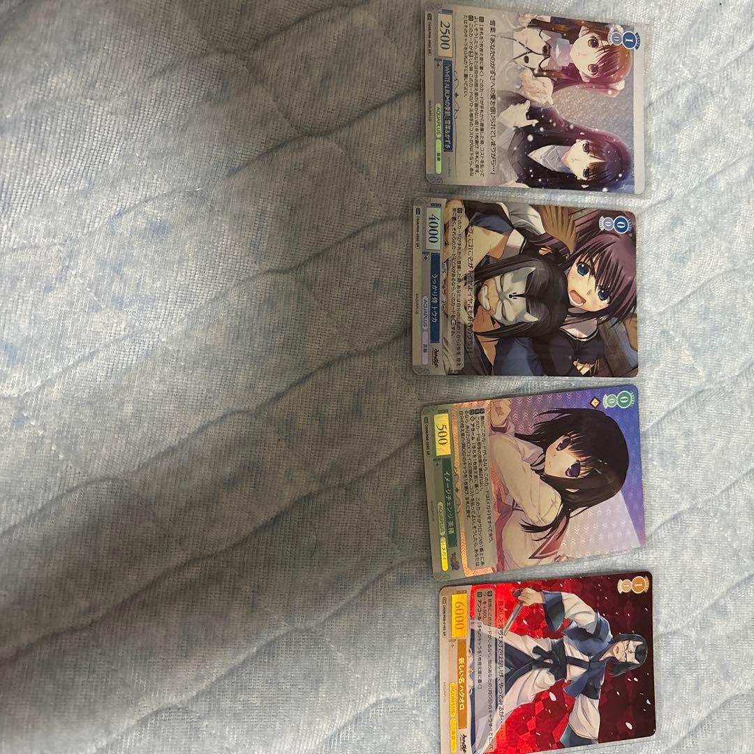 Weiss Schwarz Weiβ Schwarz AQUAPLUS Card Set — Japanese