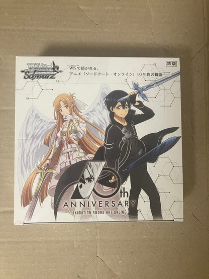 Weiss Schwarz Sword Art Online Weiß Schwarz Sword Art Online 10th Unopened Box Box — Japanese