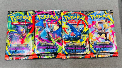 Pokemon Pokémon Card Japanese Unopened Phantasmal Flames 4 Packs Pack — English