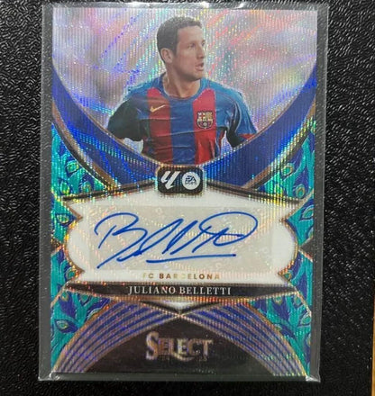 Juliano Belletti Signed Card Barcelona — Japanese