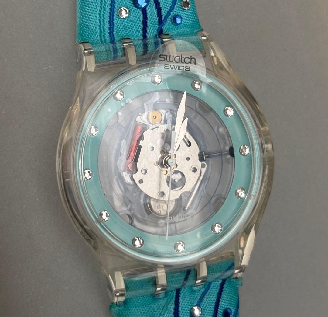 swatch Jelly in Jelly Onda Brilliante Quartz Men's — Japanese
