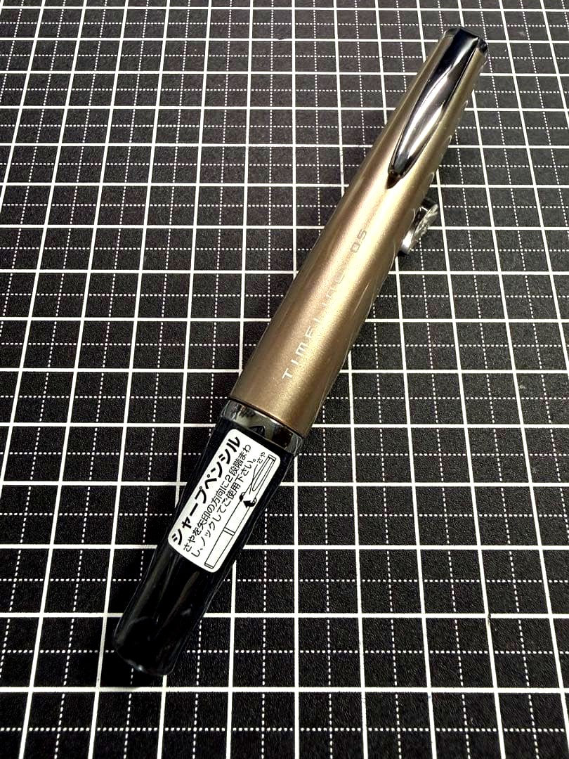 PILOT TIMELINE Moon-Light Gold mechanical pencil with metal barrel and fine tip