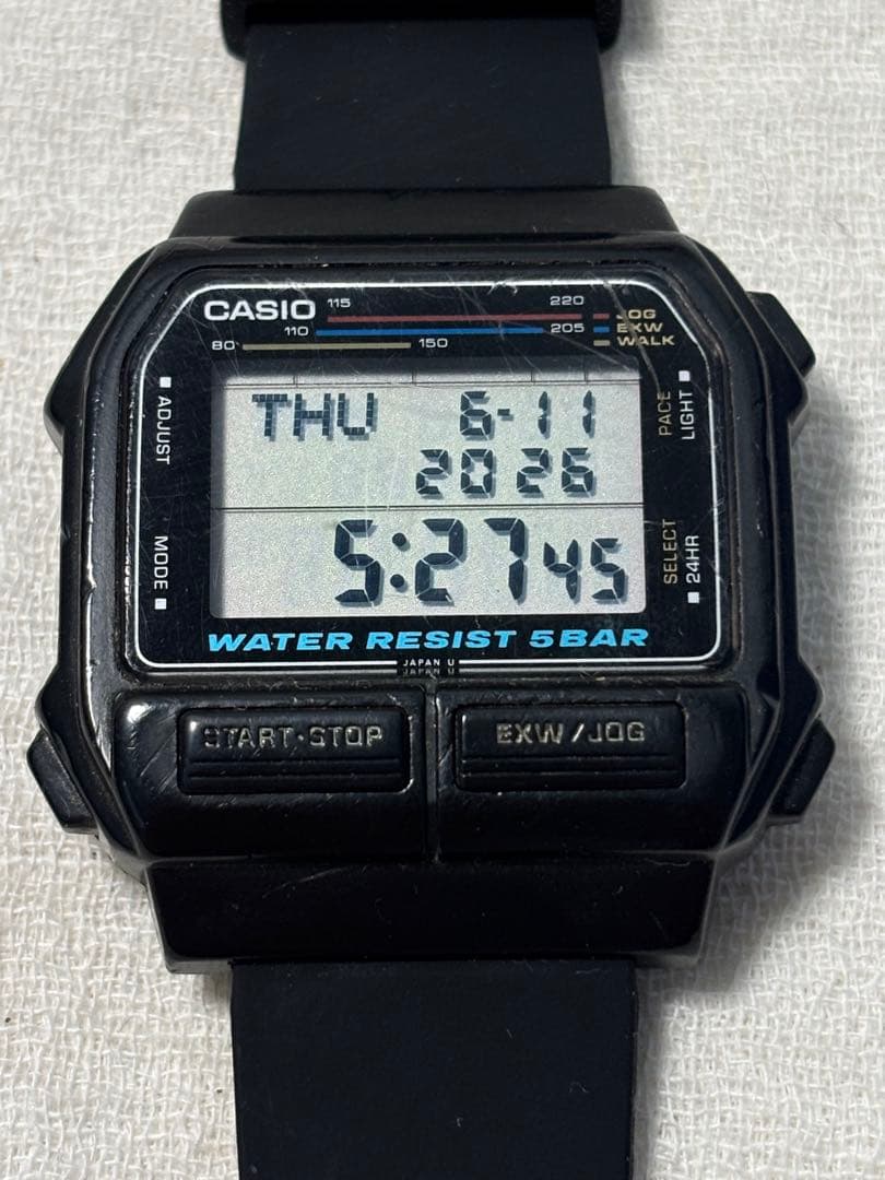 CASIO EXW-50 Digital Men's Watch — Japanese