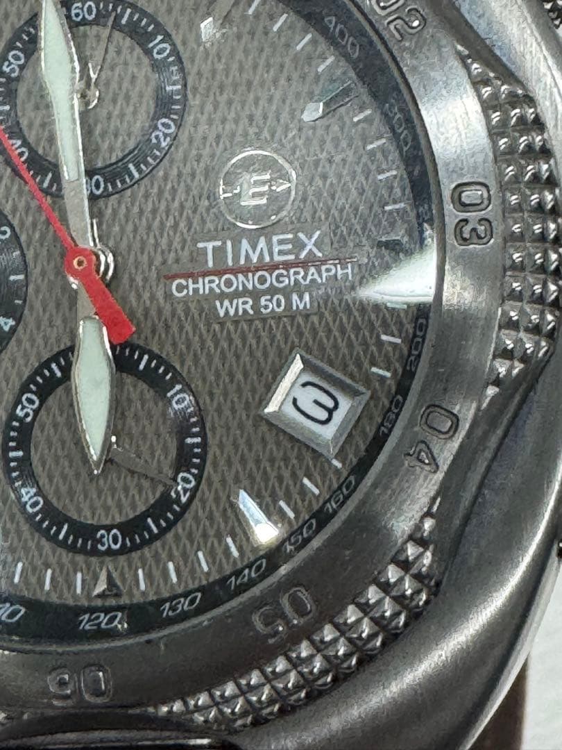 TIMEX Chronograph WR 50M Quartz Men's Watch — Japanese