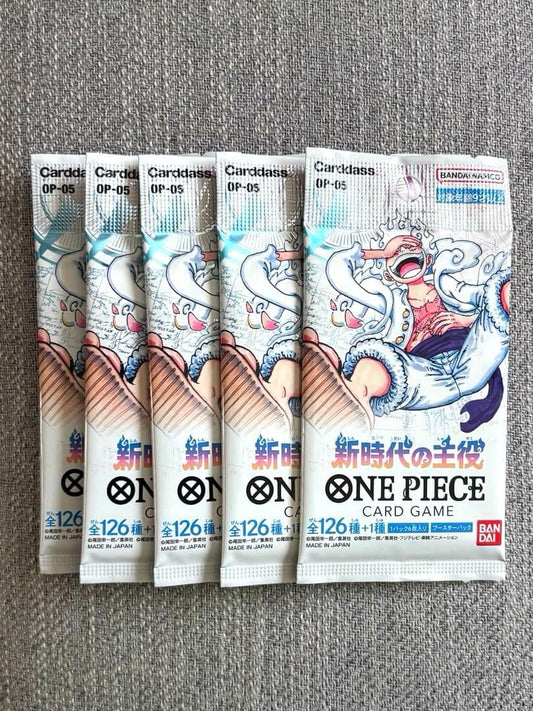 One Piece One Piece Card Game New Era Main Character Barapack 5 Pack Pack — Japanese