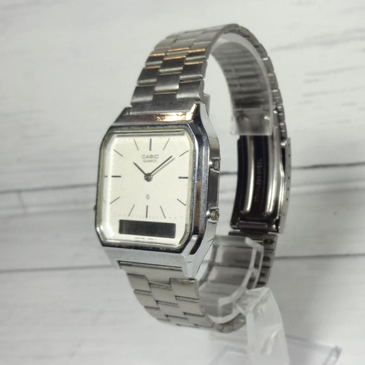 CASIO AQ-222 Digital Men's Watch — Japanese
