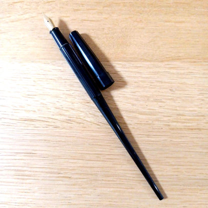Pilot DPP-100-B black fine point fountain pen desk pen in new unused condition
