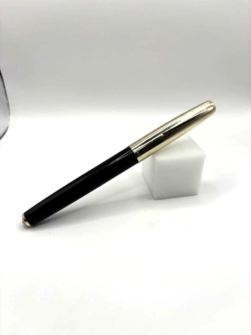 PILOT 14K Fountain Pen Main Body in black and silver with 14k engraving