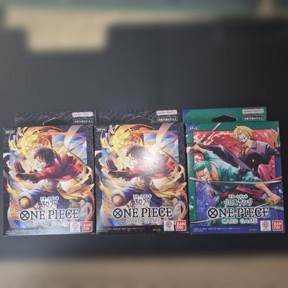 One Piece One Piece Card Game Start Deck 3 Set Box — Japanese