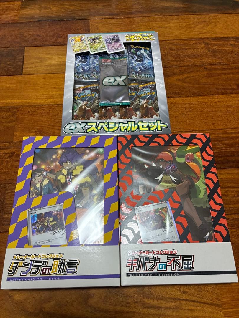 Pokemon Unopened Pokémon Card Trainer Card Collection 2, ex Special Set 1 Box — Japanese