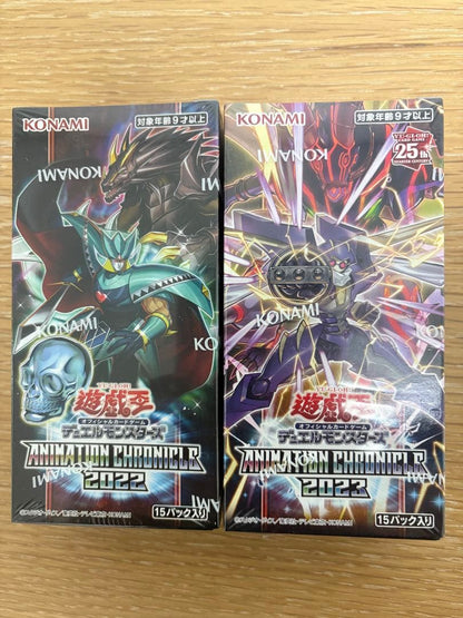 Yu-Gi-Oh Yu-Gi-Oh! OCG Animation Chronicle Unopened Box with Shrink Box — Japanese
