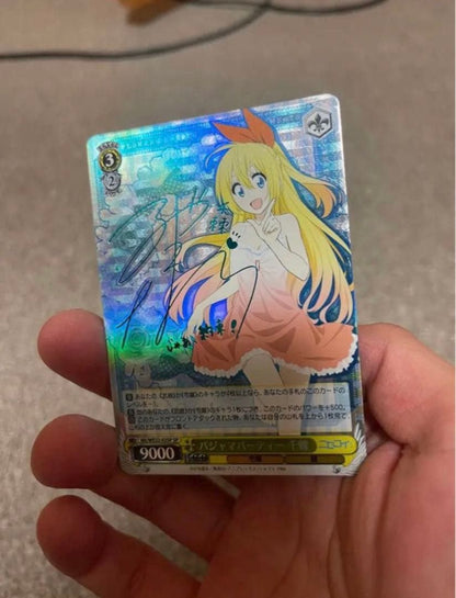 Weiss Schwarz Nisekoi: False Love Weiß Schwarz Nisekoi Signed Chitoge — Japanese
