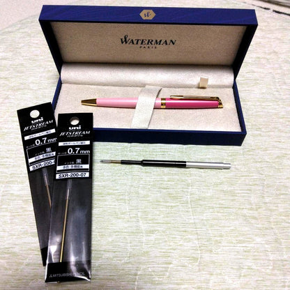 Waterman Metropolitan Essential replacement ink converters set of 3 gel pen cartridges size 0.7 mm