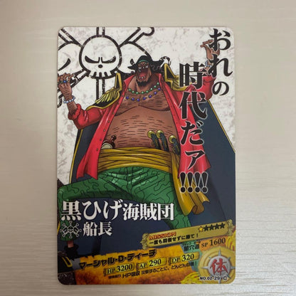One Piece Blackbeard — Japanese