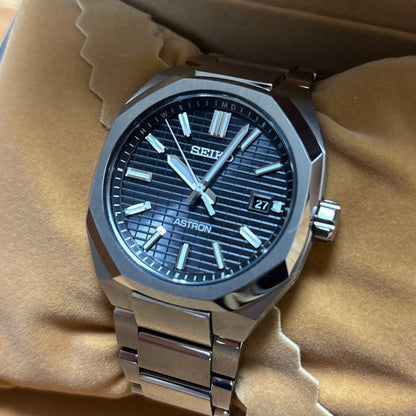 SEIKO ASTRON Solar Men's Watch — Japanese