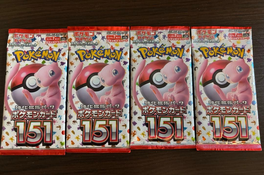 Pokemon Pokémon Card 151 4-Pack Set Pack — Japanese