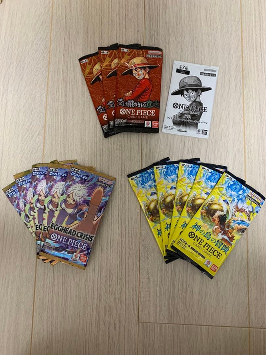 One Piece One Piece Card Game Unopened Pack + Promo Pack Set Pack P — Japanese