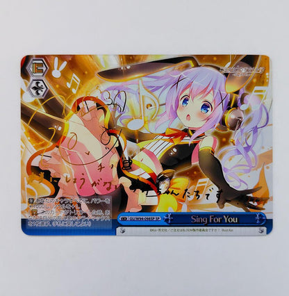 Weiss Schwarz Is the Order a Rabbit? Sing For You — Japanese