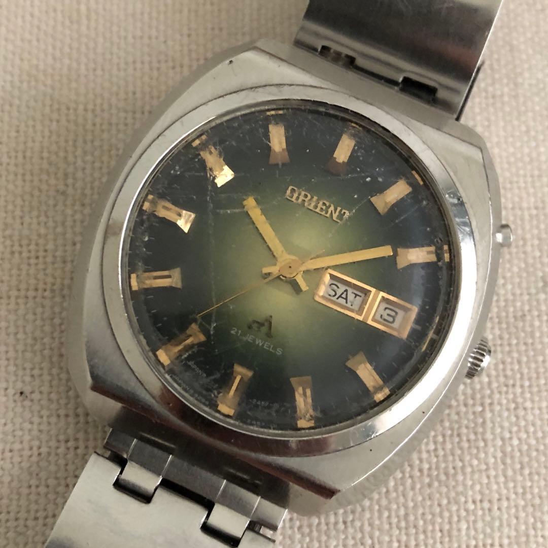 ORIENT Chrono Ace 21 Jewels Automatic Men's Watch — Japanese