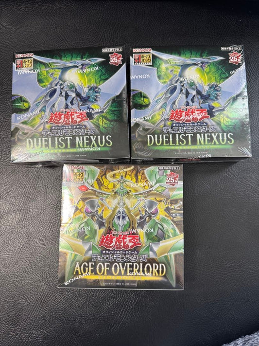 Yu-Gi-Oh Yu-Gi-Oh! Age of Overload + Duelist Nexus Box — Japanese