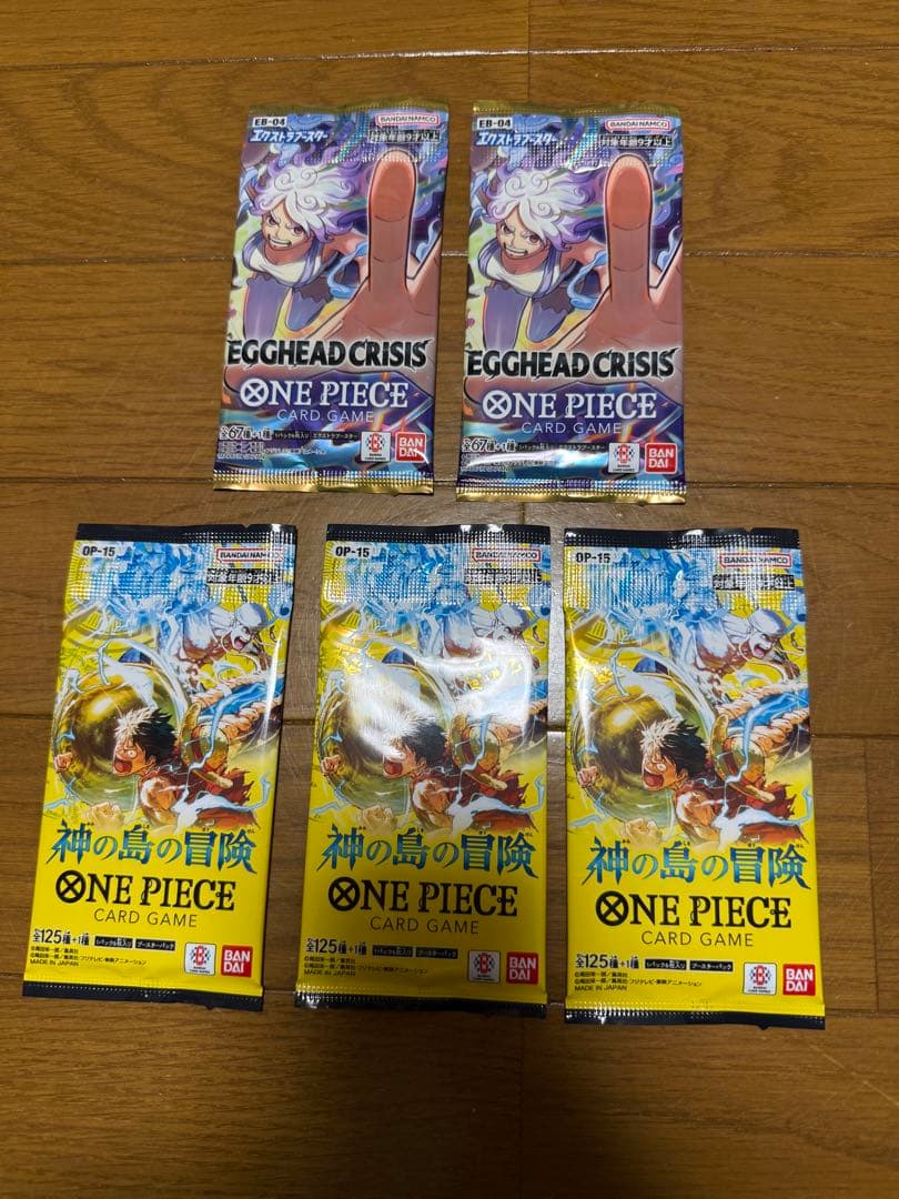 One Piece Egg Head Crisis: Adventure on the Island of Gods Pack — Japanese