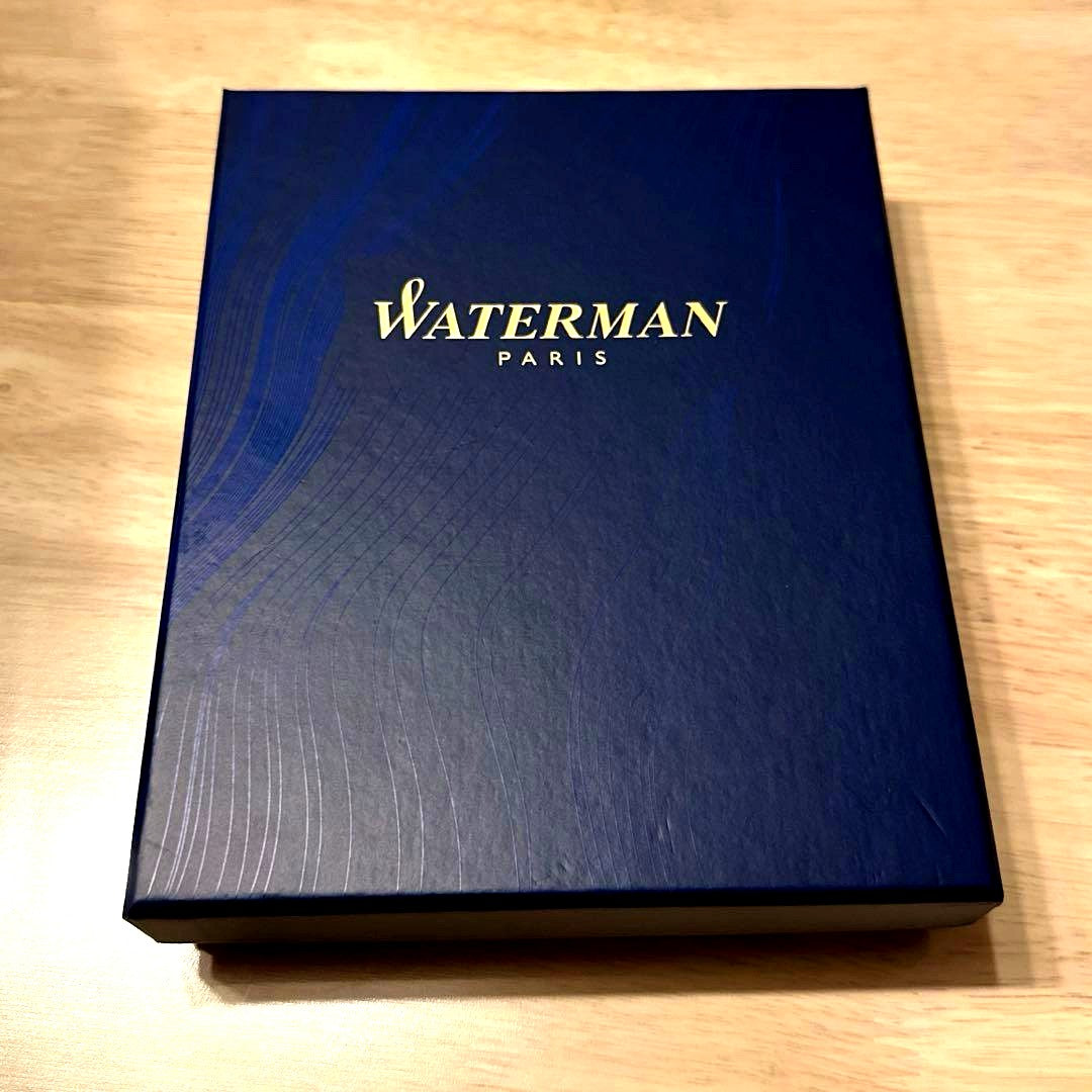 WATERMAN Metropolitan ES Comet RDG fountain pen with matching pen case and included accessories