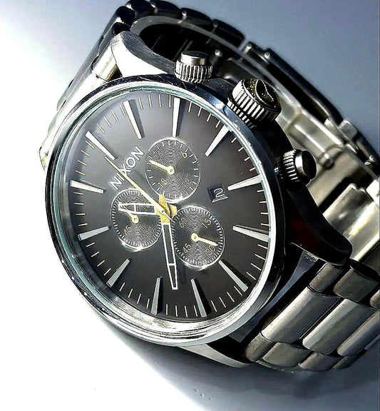 NIXON Sentry Chrono Quartz Men's Watch — Japanese