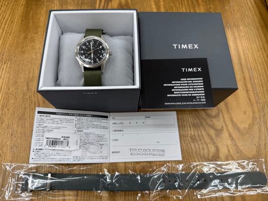 TIMEX TW2Y07900 Manual Men's Watch — Japanese