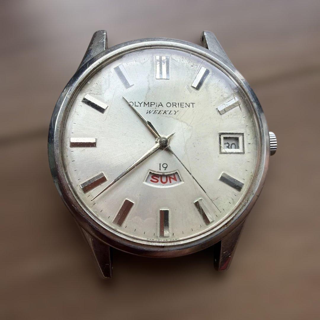 ORIENT Olympia Orient Weekly SBTR009 Manual Men's Watch — Japanese