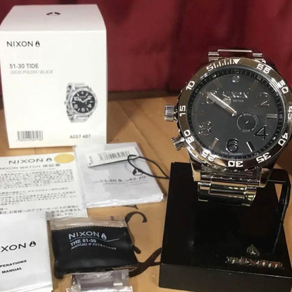 NIXON 51-30 Tide Quartz Men's Watch — Japanese