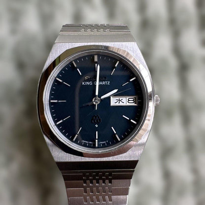 SEIKO KING QUARTZ 9923-7010 Men's Watch — Japanese