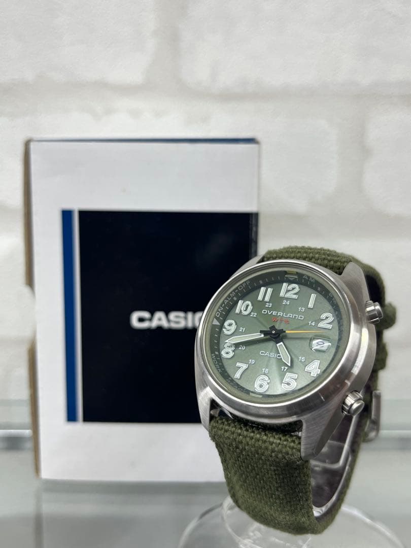 CASIO OVW-100BJ Solar Men's Watch — Japanese