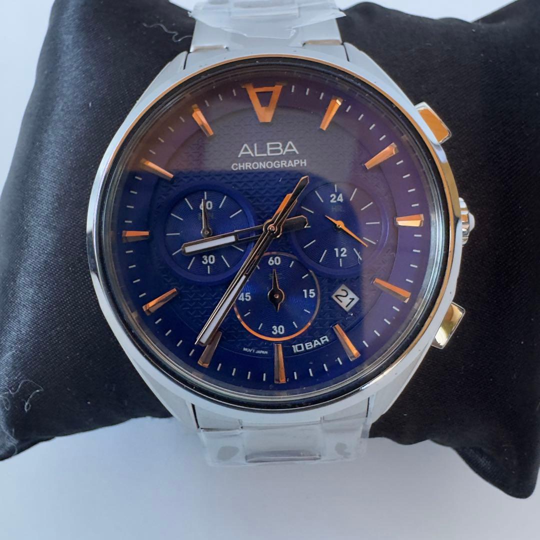 SEIKO アルバクロノグラフ Quartz Men's Watch — Japanese