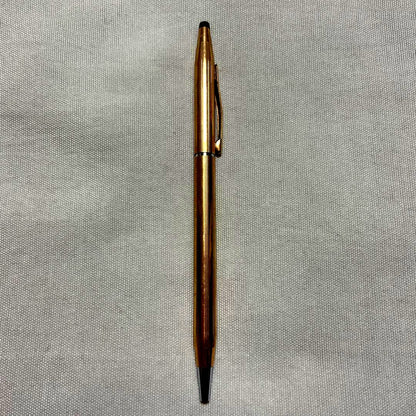 Used Cross ballpoint pen with ink tested and flowing, showing some visible wear on the body