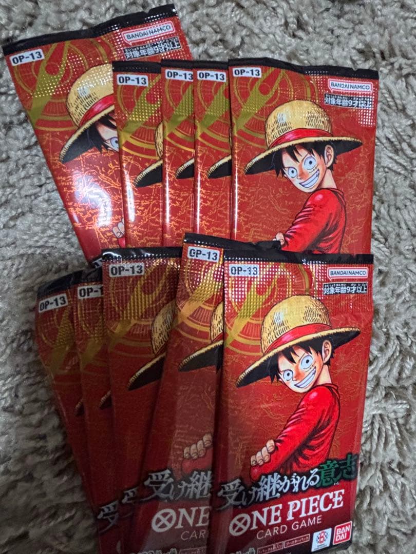 One Piece One Piece Card Game The Will of Inheritance Pack P — Japanese