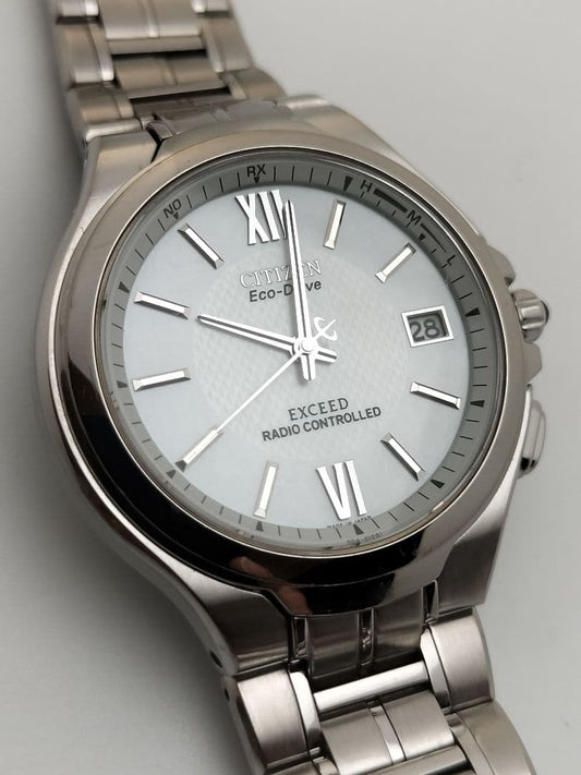 Citizen EXCEED EB1240-50A Solar Men's Watch — Japanese