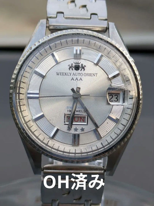 ORIENT Weekly Auto Automatic Men's Watch — Japanese