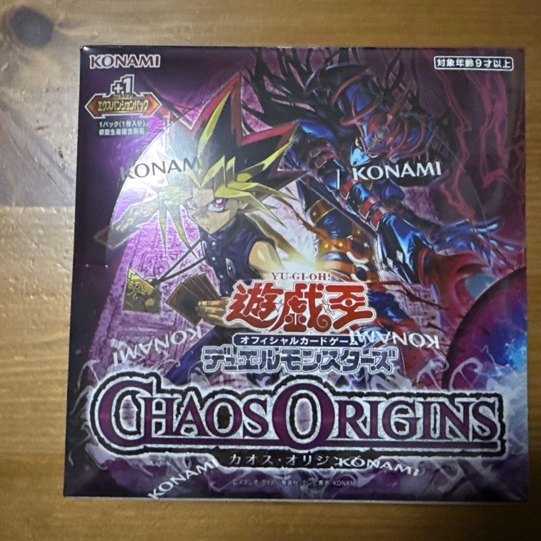 Yu-Gi-Oh Yu-Gi-Oh! Chaos Origins 1BOX Sealed Box — Japanese
