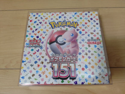 Pokemon Pokémon Card 151 Box Unopened with Shrink Wrap Box — Japanese