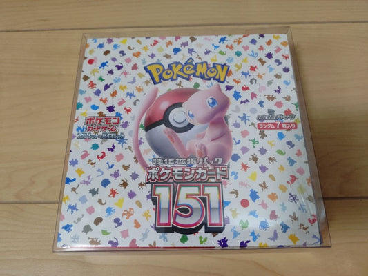 Pokemon Pokémon Card 151 Box Unopened with Shrink Wrap Box — Japanese