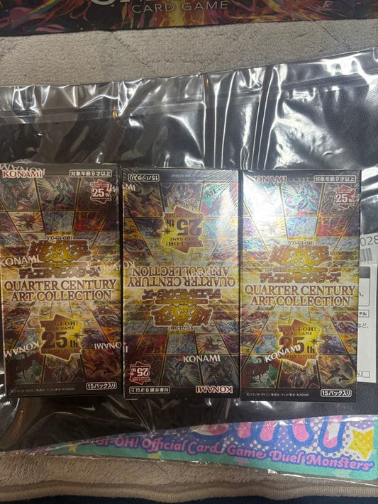 Yu-Gi-Oh Yu-Gi-Oh! Quarter Century Art Collection Box — Japanese