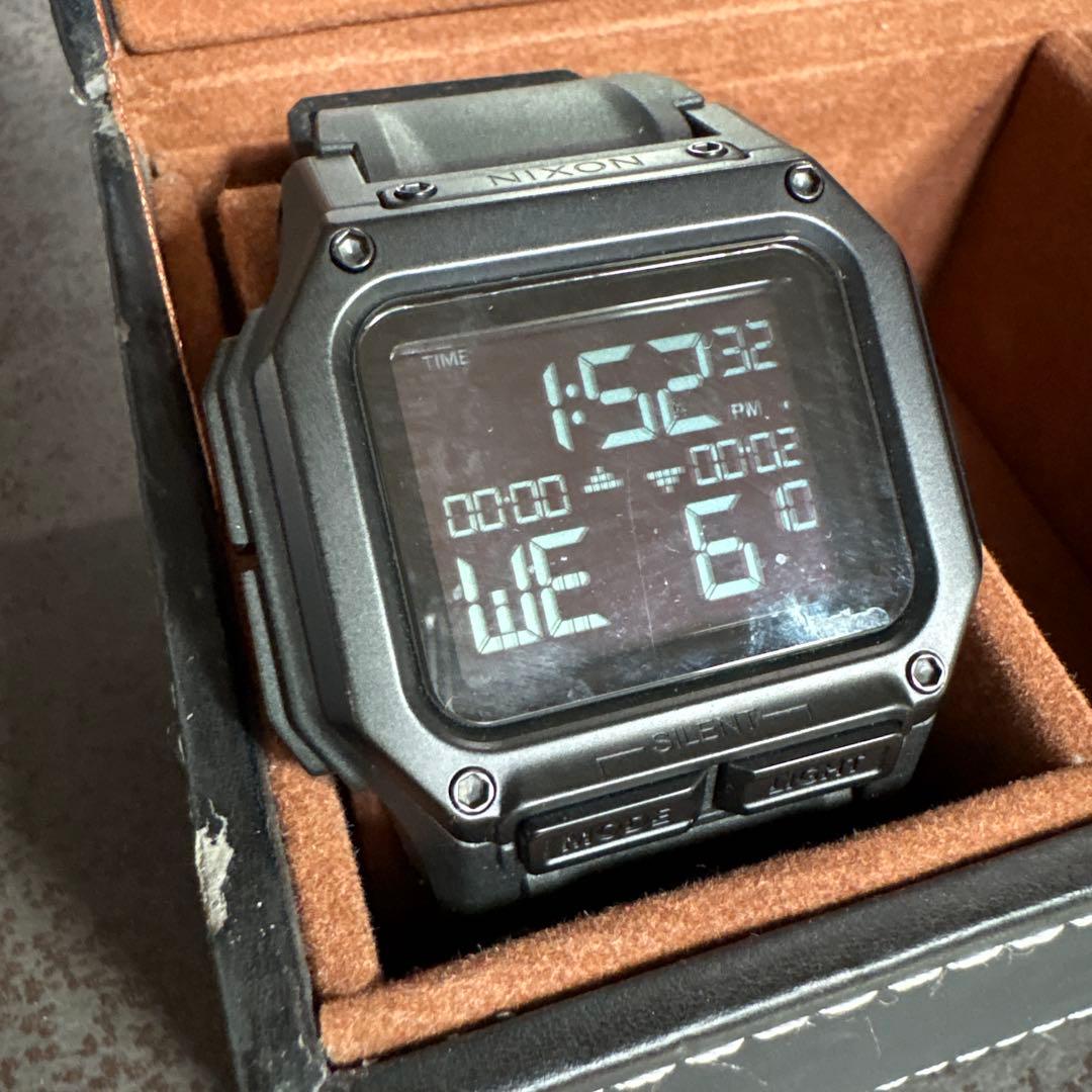 NIXON THE REGULUS Digital Men's Watch — Japanese